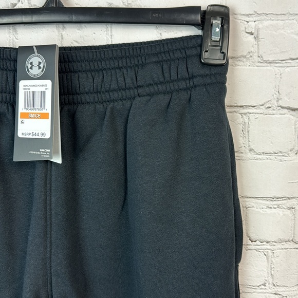 Under Armour Black Fleece Loose Sweatpants Men’s Size Small - Picture 4 of 7